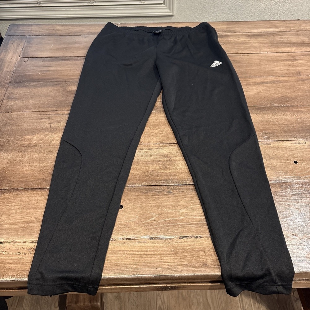 Adidas Men's Climalite Performance Sweatpants Joggers Black Size Large